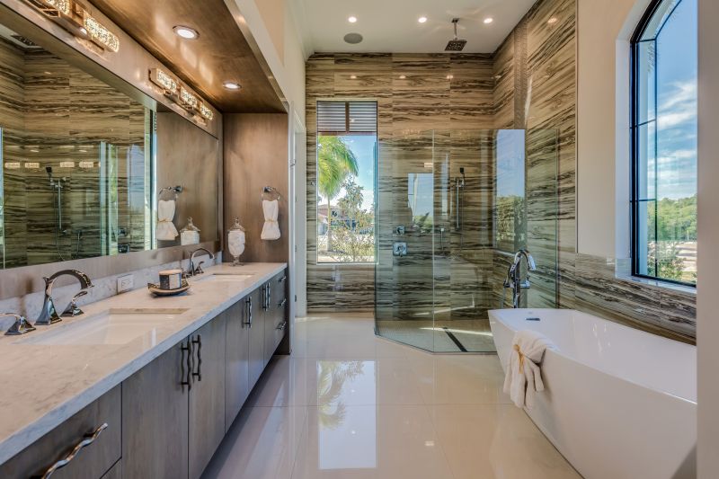 Spacious Master Bathroom