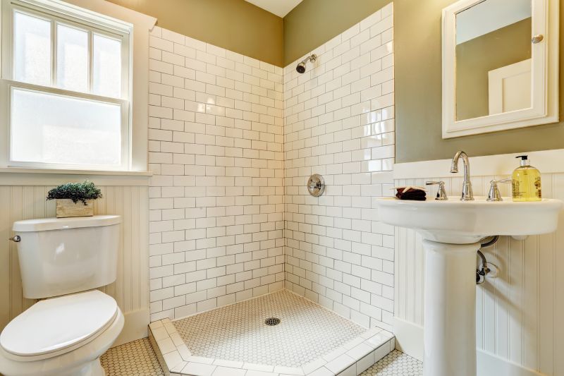 Shower with Corner Seat